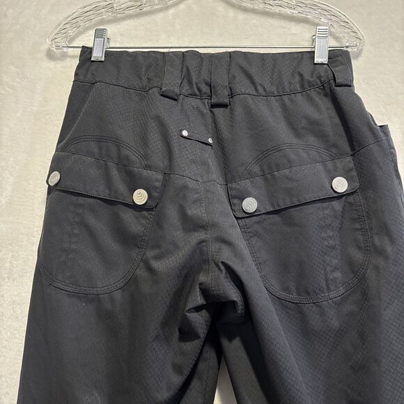 Spyder Bombshell Ski Pants Women's Size 8 Black Winter Sample Snowboard Pants - Picture 10 of 16